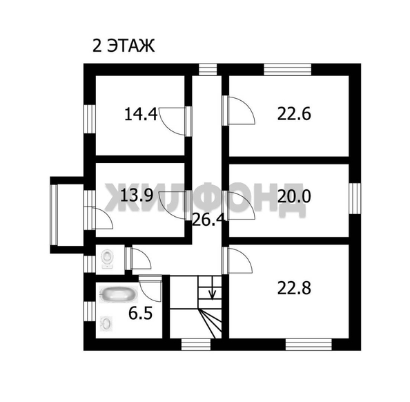 
   Продам дом, 377 м², Новосибирск

. Фото 19.