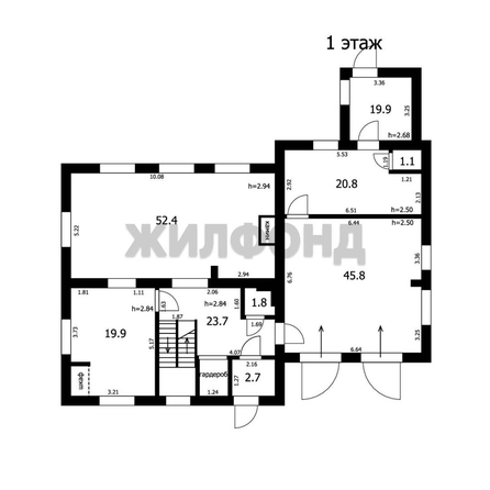 
   Продам дом, 680 м², Новосибирск

. Фото 21.