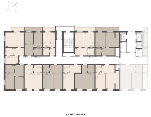 
   Продам 1-комнатный апартамент, 37.24 м², Автогенная ул, 75

. Фото 1.