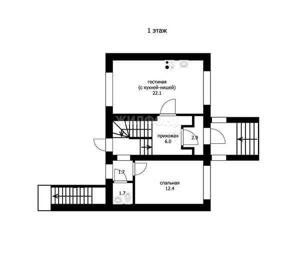 
   Продам дом, 177.9 м², Новосибирск

. Фото 9.