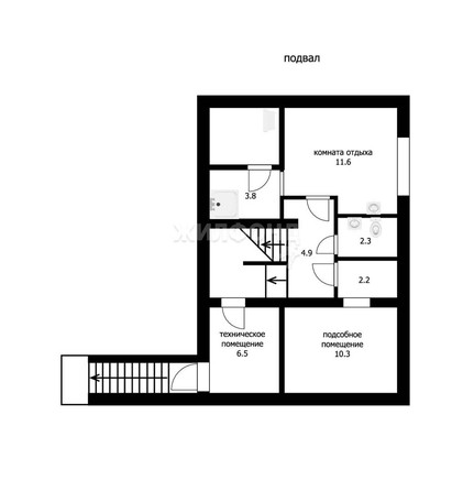 
   Продам дом, 177.9 м², Новосибирск

. Фото 11.