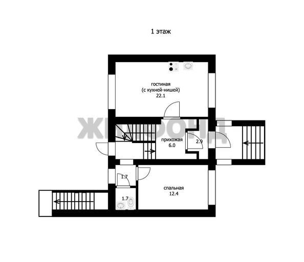
   Продам дом, 177.9 м², Новосибирск

. Фото 8.