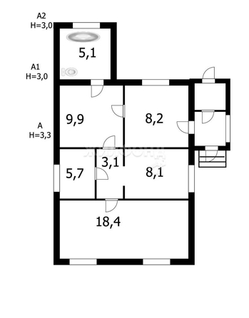 
   Продам дом, 58.5 м², Верх-Тула

. Фото 15.