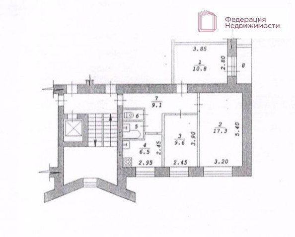 
   Продам 3-комнатную, 56.6 м², Широкая ул, 15

. Фото 18.