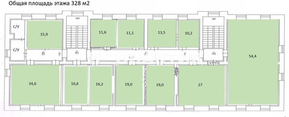 
   Продам офис, 328 м², Серебренниковская ул, 13

. Фото 1.