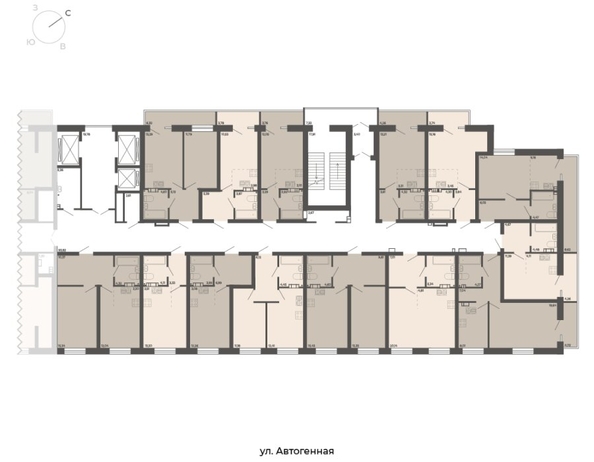 
   Продам 1-комнатный апартамент, 42.98 м², Автогенная ул, 75

. Фото 1.