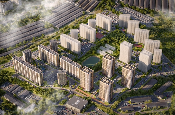 
   Продам 1-комнатную, 37.56 м², Квартал на Игарской, дом 2 мон

. Фото 5.