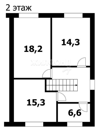 
   Продам дом, 190.4 м², Новосибирск

. Фото 23.