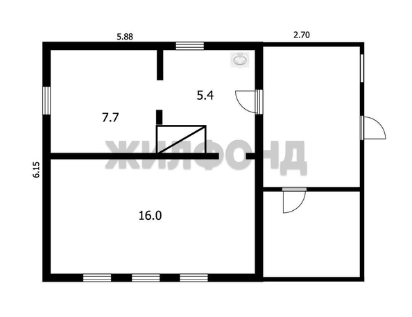 
   Продам дом, 46.7 м², Верх-Тула

. Фото 8.