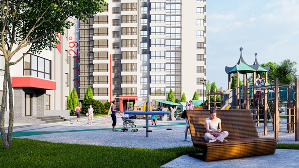 
  Продается 1-комн. квартира, 25.7 м², ЖК Азимут, дом 2
. Фото 4.