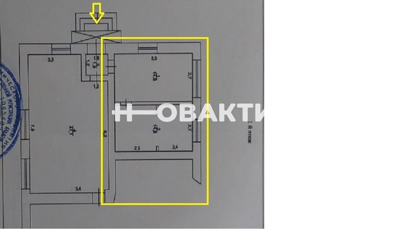 
   Продам помещение свободного назначения, 29 м², Пушкина ул, 40

. Фото 9.