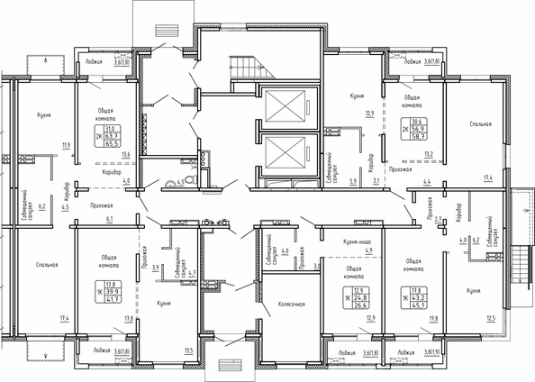 
   Продам 1-комнатную, 45.1 м², Самоцветы, Бирюза дом 2

. Фото 1.