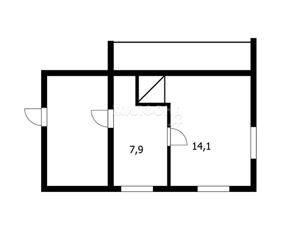 
   Продам дом, 22 м², Обь

. Фото 27.