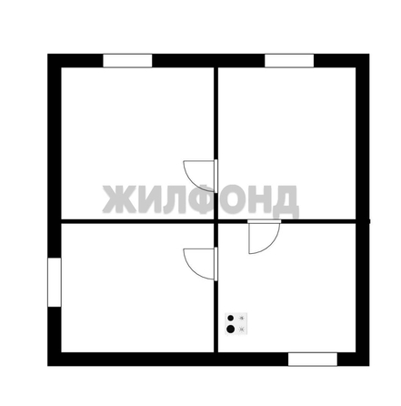 
   Продам дом, 60.9 м², Новосибирск

. Фото 21.