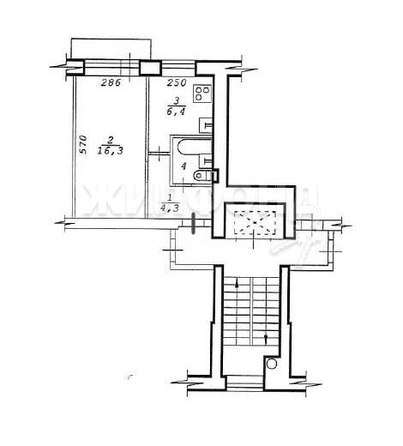 
   Продам 1-комнатную, 29.9 м², Челюскинцев ул, 18

. Фото 21.