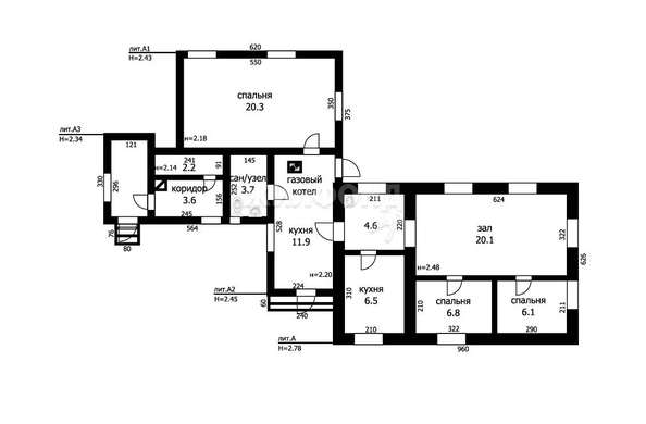 
   Продам дом, 89.4 м², Новосибирск

. Фото 22.