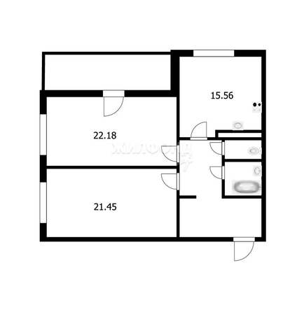 
   Продам 2-комнатную, 76.9 м², Гоголя ул, 40/1

. Фото 12.