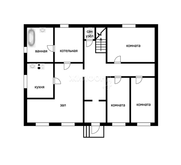 
   Продам дом, 122.7 м², Новосибирск

. Фото 31.