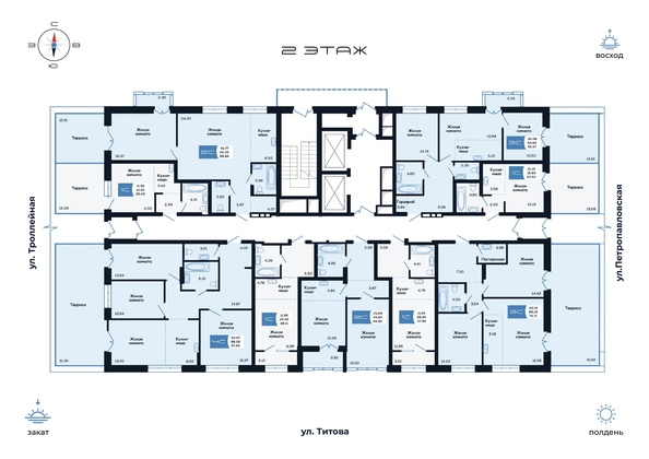 
   Продам 3-комнатную, 67.99 м², Салют, дом 2

. Фото 1.