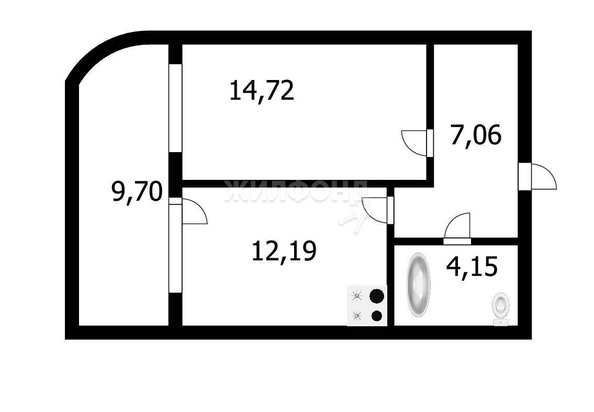 
   Продам 1-комнатную, 37.5 м², Дуси Ковальчук ул, 238

. Фото 1.