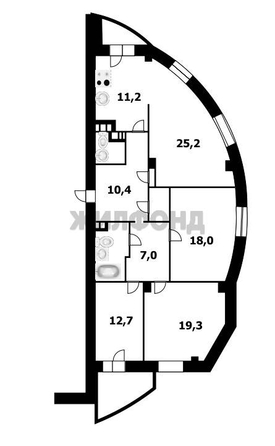 
   Продам 4-комнатную, 113.4 м², Галущака ул, 15

. Фото 3.