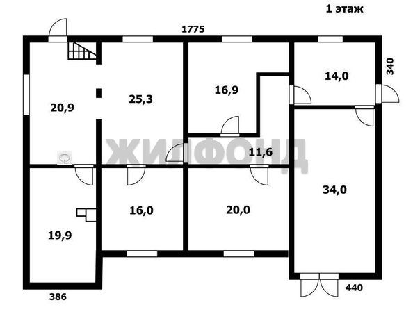 
  Продается дом, 276.1 м², Обь
. Фото 19.