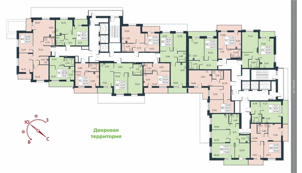 
   Продам 3-комнатную, 60.84 м², Рубин

. Фото 1.