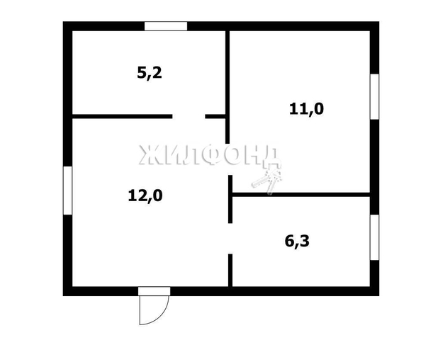 
   Продам дом, 38.7 м², Катково

. Фото 9.