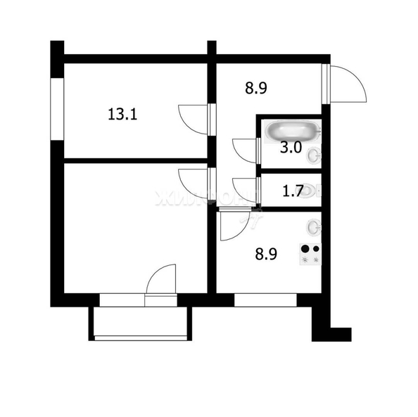 
   Продам комнату Бебеля ул, 38

. Фото 9.