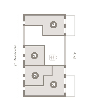 
   Продам 3-комнатную, 165.59 м², На Декабристов, дом 6-2

. Фото 16.