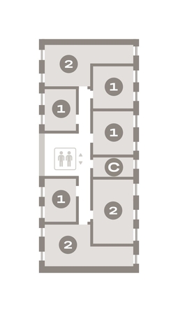 
   Продам 2-комнатную, 71.55 м², 3-й микрорайон, 3

. Фото 13.