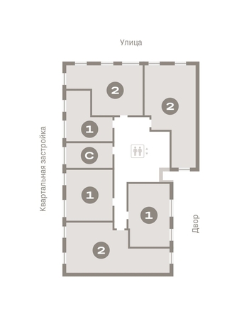 
   Продам 2-комнатную, 67.54 м², Пшеница, дом 4

. Фото 12.