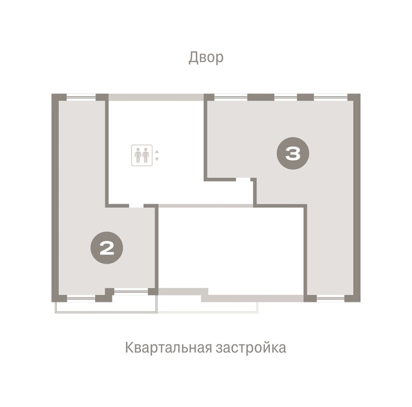 
   Продам 1-комнатную, 65.57 м², Европейский берег, дом 49

. Фото 1.