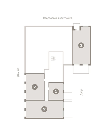 
   Продам студию, 42.28 м², Европейский берег, дом 49

. Фото 1.