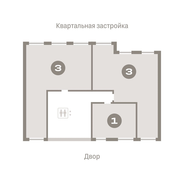 
   Продам 3-комнатную, 86.57 м², Европейский берег, дом 49

. Фото 1.