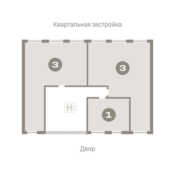 
   Продам 3-комнатную, 90.28 м², Европейский берег, дом 49

. Фото 1.