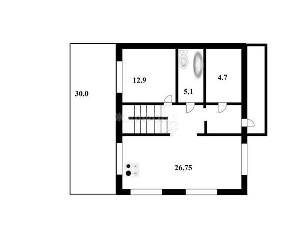 
   Продам дом, 250 м², Приобский

. Фото 4.