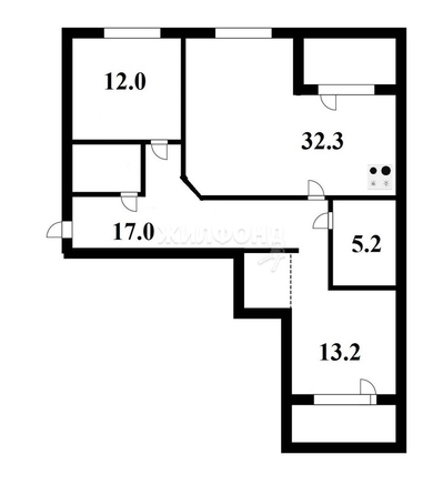 
   Продам 3-комнатную, 90 м², Некрасова ул, 41

. Фото 47.