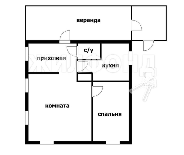 
   Продам дом, 47.7 м², Соколово

. Фото 15.