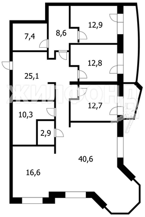 
   Продам 4-комнатную, 149.9 м², Богдана Хмельницкого ул, 11/3

. Фото 7.