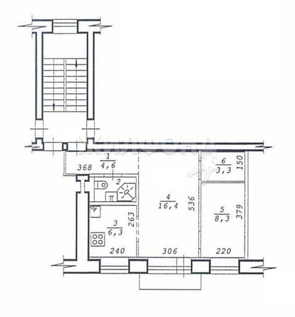 
   Продам 2-комнатную, 38.8 м², Титова ул, 16

. Фото 10.