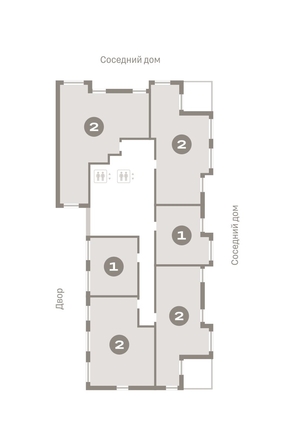 
   Продам 2-комнатную, 85.8 м², Лебедевский квартал, дом 1

. Фото 16.