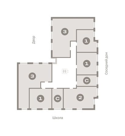 
   Продам 1-комнатную, 36.4 м², Лебедевский квартал, дом 1

. Фото 16.