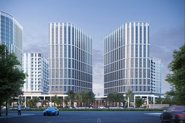 
  Продается 1-комнатный апартамент, 42.91 м², БЦ АЭРОН, Бизнес-центр класса А
. Фото 13.