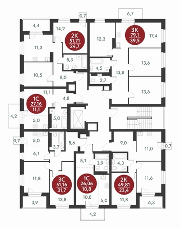 
  Продается студия, 25.12 м², ЖК Скандинавские кварталы, дом 1
. Фото 2.