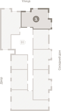 
  Продается 1-комн. квартира 59.94 м², в ЖК Пшеница, 6.1. Фото 3.