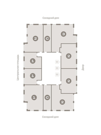 
   Продам студию, 32.88 м², Европейский берег, дом 45

. Фото 1.