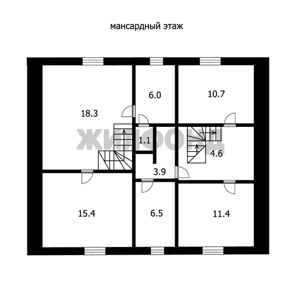 
   Продам дом, 285.6 м², Раздольное

. Фото 16.