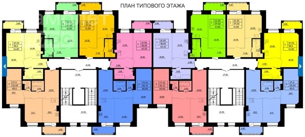 
   Продам 2-комнатную, 60 м², Малиновского, дом 16, корпус 1, этап 2

. Фото 7.