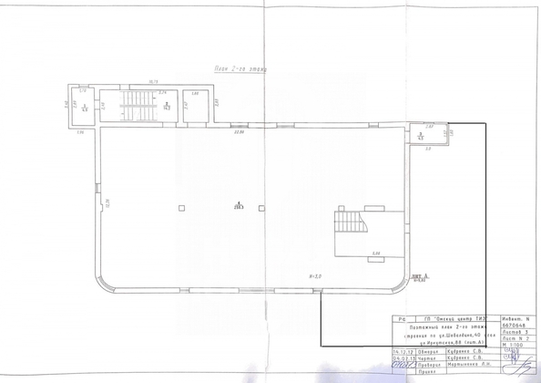 
   Сдам торговое помещение, 1050 м², Шебалдина ул, 40

. Фото 22.